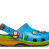 Super Mario x Classic Clog Kids ’Blue’ Super Mario x Classic Clog Kids ’Blue’