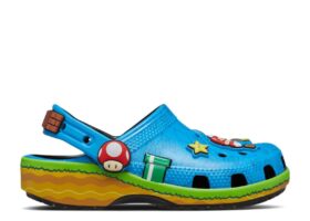 Super Mario x Classic Clog Kids ’Blue’