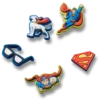 Superman 5 kpl Jibbitz-korut