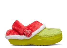 The Grinch x Classic Lined Clog Toddler ’Stealing Christmas’