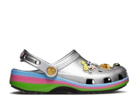 The Powerpuff Girls x Classic Clog Kids ’Metallic Silver’