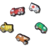 Tiny Work Trucks -korut, 5 kpl:n pakkaus: Jibbitz-korut