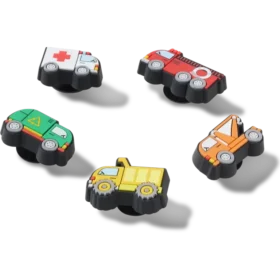 Tiny Work Trucks -korut, 5 kpl:n pakkaus: Jibbitz-korut