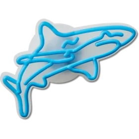 Valoa hehkuvat Shark Jibbitz-korut
