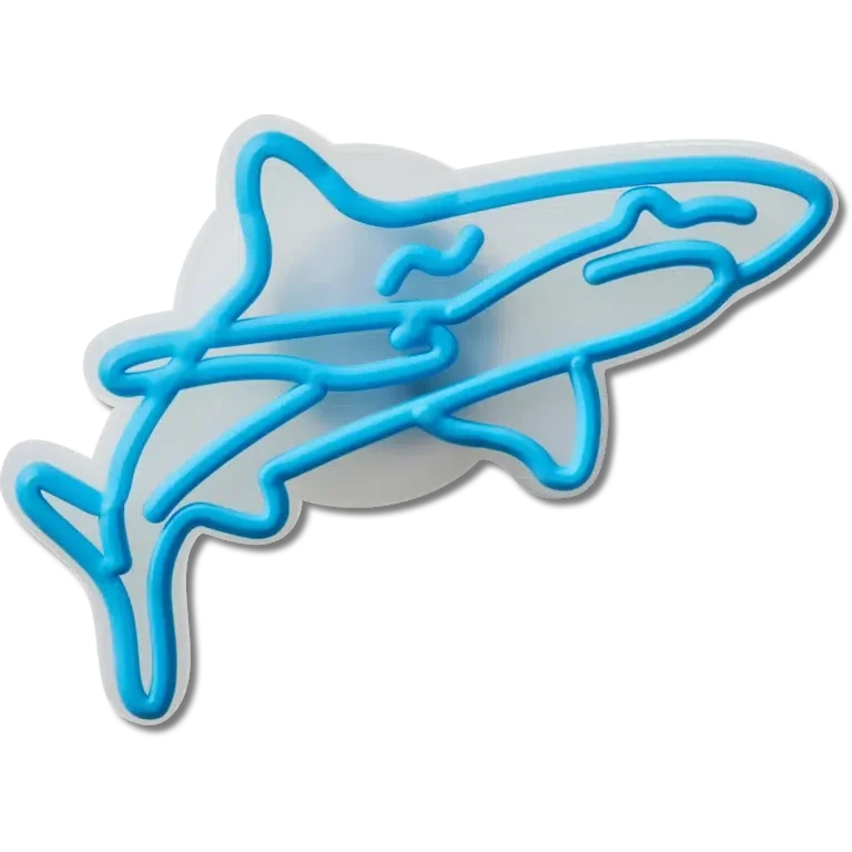 Valoa hehkuvat Shark Jibbitz-korut Valoa hehkuvat Shark Jibbitz-korut