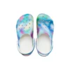 Värikkäät Crocs Beach -unisex-sandaalit, moniväriset ja valkoiset