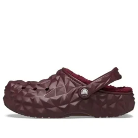 Vuoratut geometriset pistokkaat ”Dark Cherry”