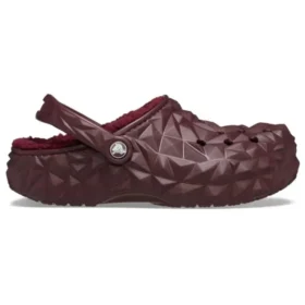 Vuoratut geometriset pistokkaat ”Dark Cherry”