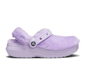 Wmns Classic Lined Clog ’Fur Sure – Lavender’